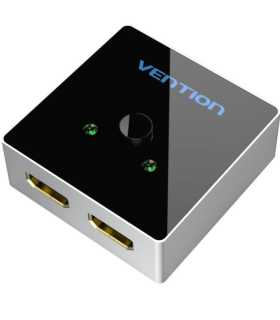 Switch Conmutador 4K HDMI 2.0 Bidireccional Vention AFLH0 HDMI Hembra - 2x HDMI Hembra