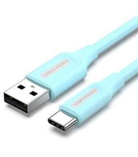 Cable USB 2.0 Tipo-C Vention COKSH/ USB Tipo-C Macho - USB Macho/ Hasta 60W/ 480Mbps/ 2m/ Azul
