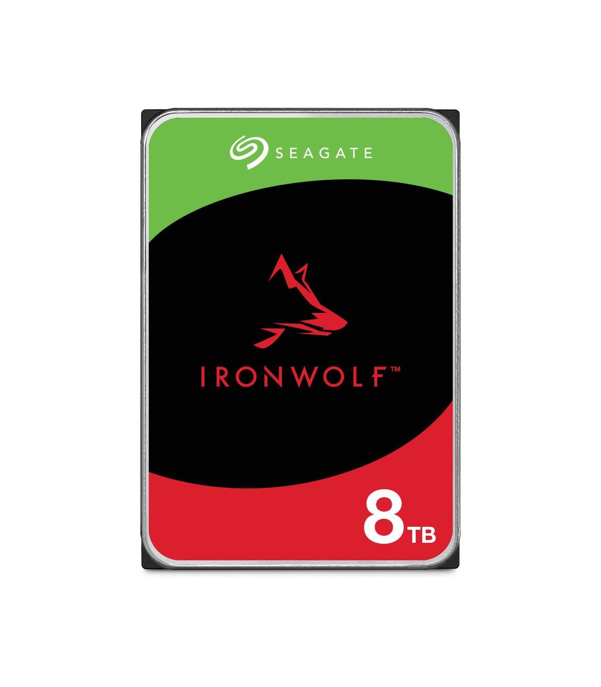 Disco Duro Seagate IronWolf NAS ST8000VN002 8TB  3.5'  SATA III  256MB