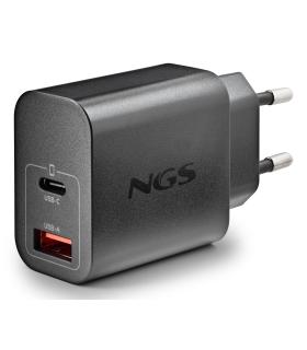 CARGADOR NGS DE PARED ULTRARRAPIDO DE 30W CON 2 PUERTOS USB-C + USB-A