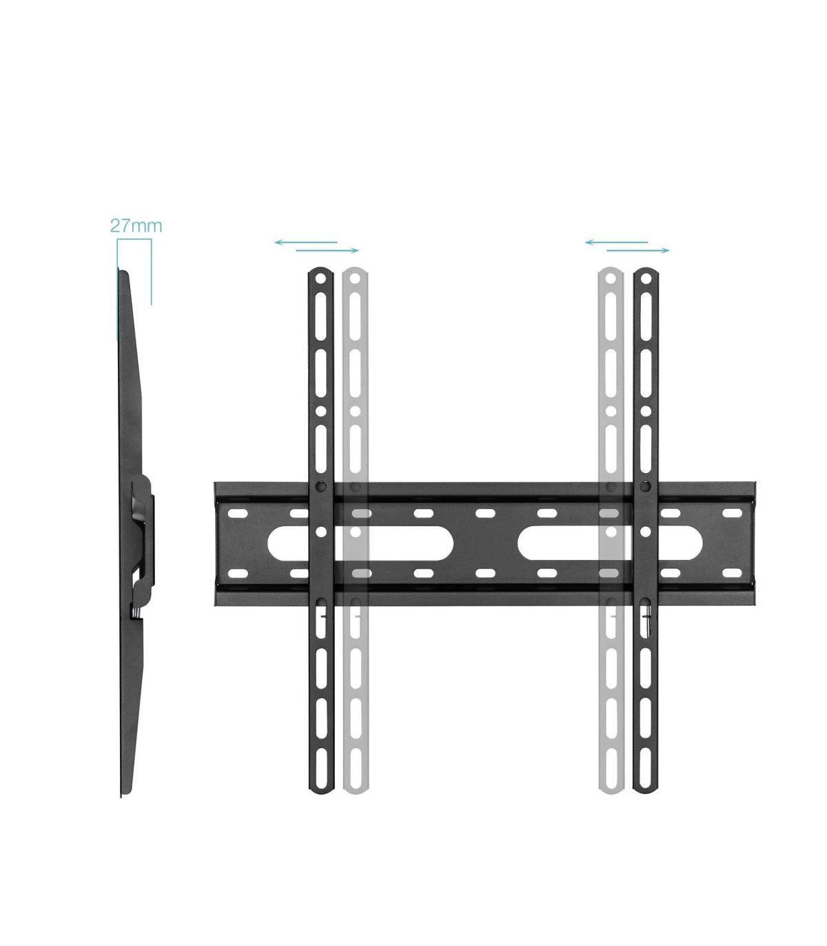 Soporte De Pared Fijo TooQ LP1072F-B Para TV De 32-70'  Hasta 45kg