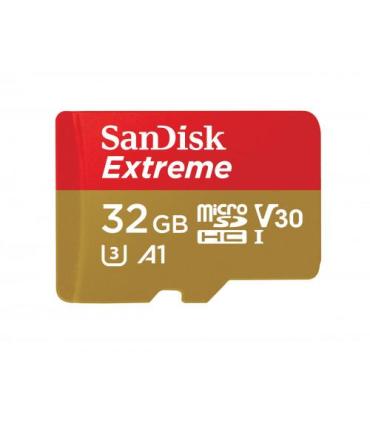 Sandisk Extreme memoria flash 32 GB MicroSDHC Clase 10 UHS-I