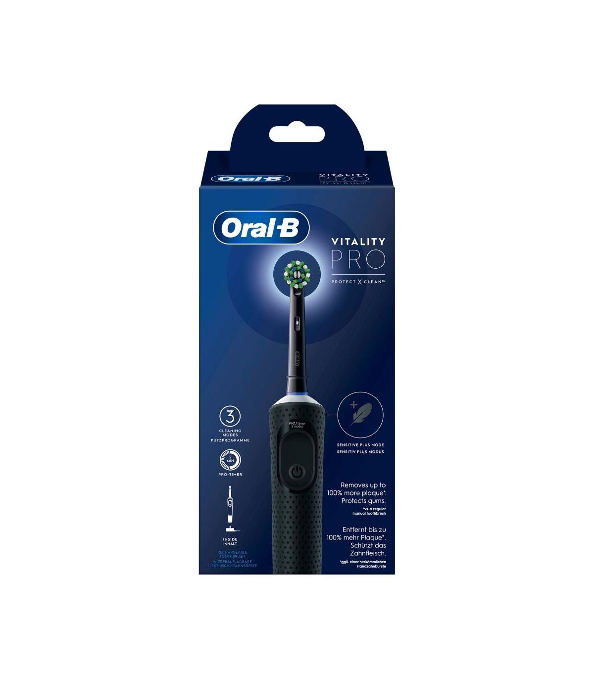 Cepillo Dental Oral-B Vitality Pro  Negro