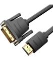 Cable Conversor Vention ABFBH/ DVI Macho - HDMI Macho/ 2m/ Negro