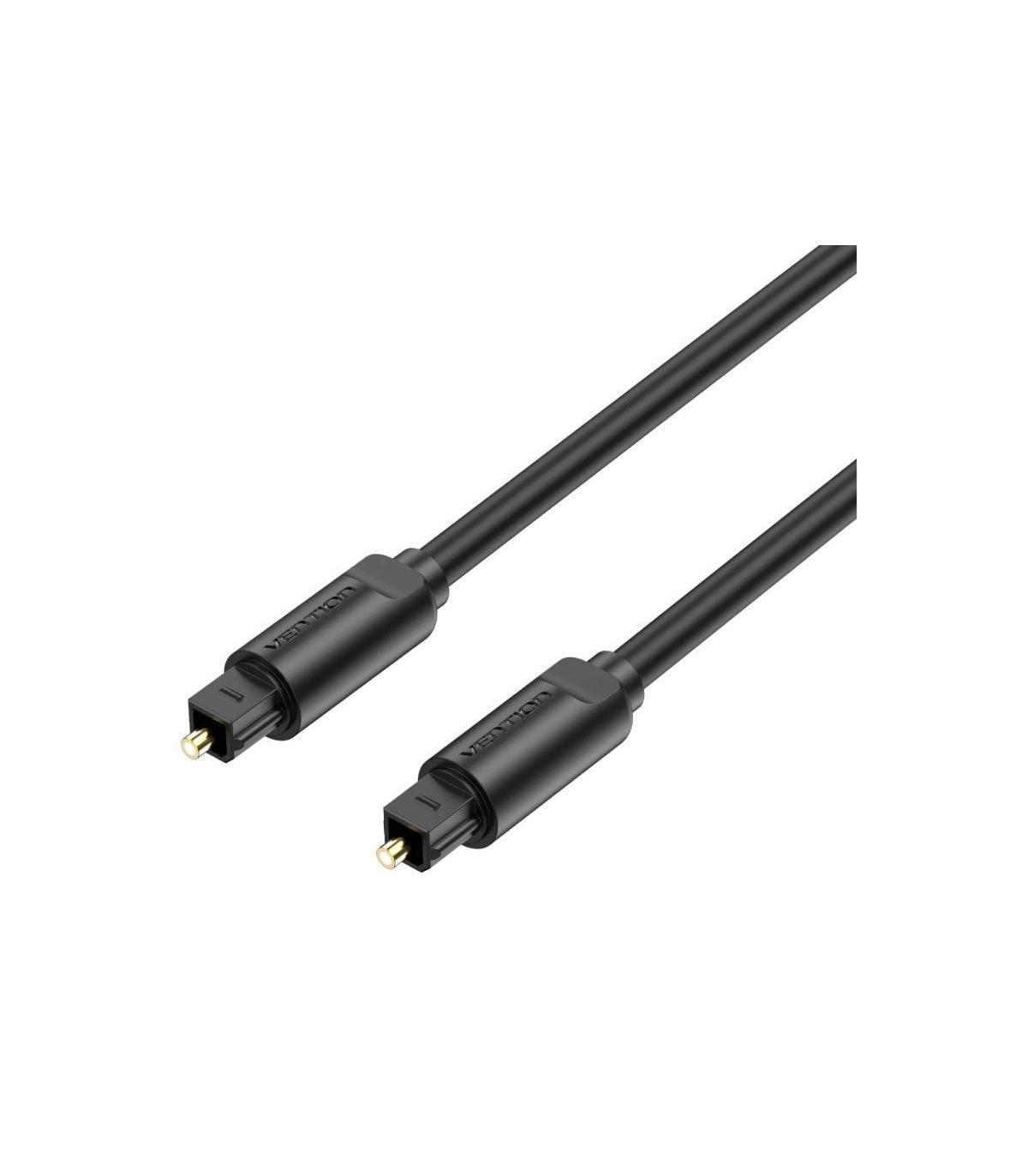 Cable de Audio de Fibra ptica Vention BAEBH/ 2m/ Negro
