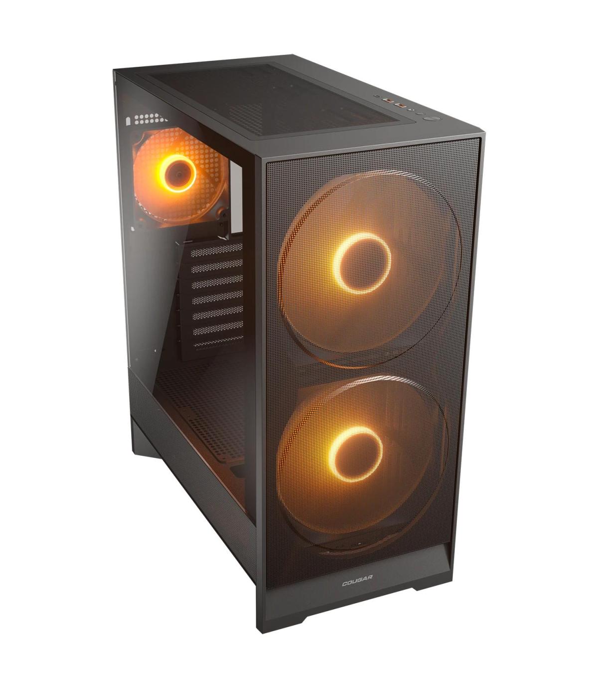 Cougar Caja Semitorre Airface 180 Black