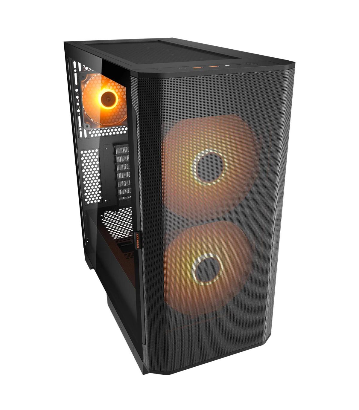 Cougar Caja Semitorre Airface Flo RGB Black