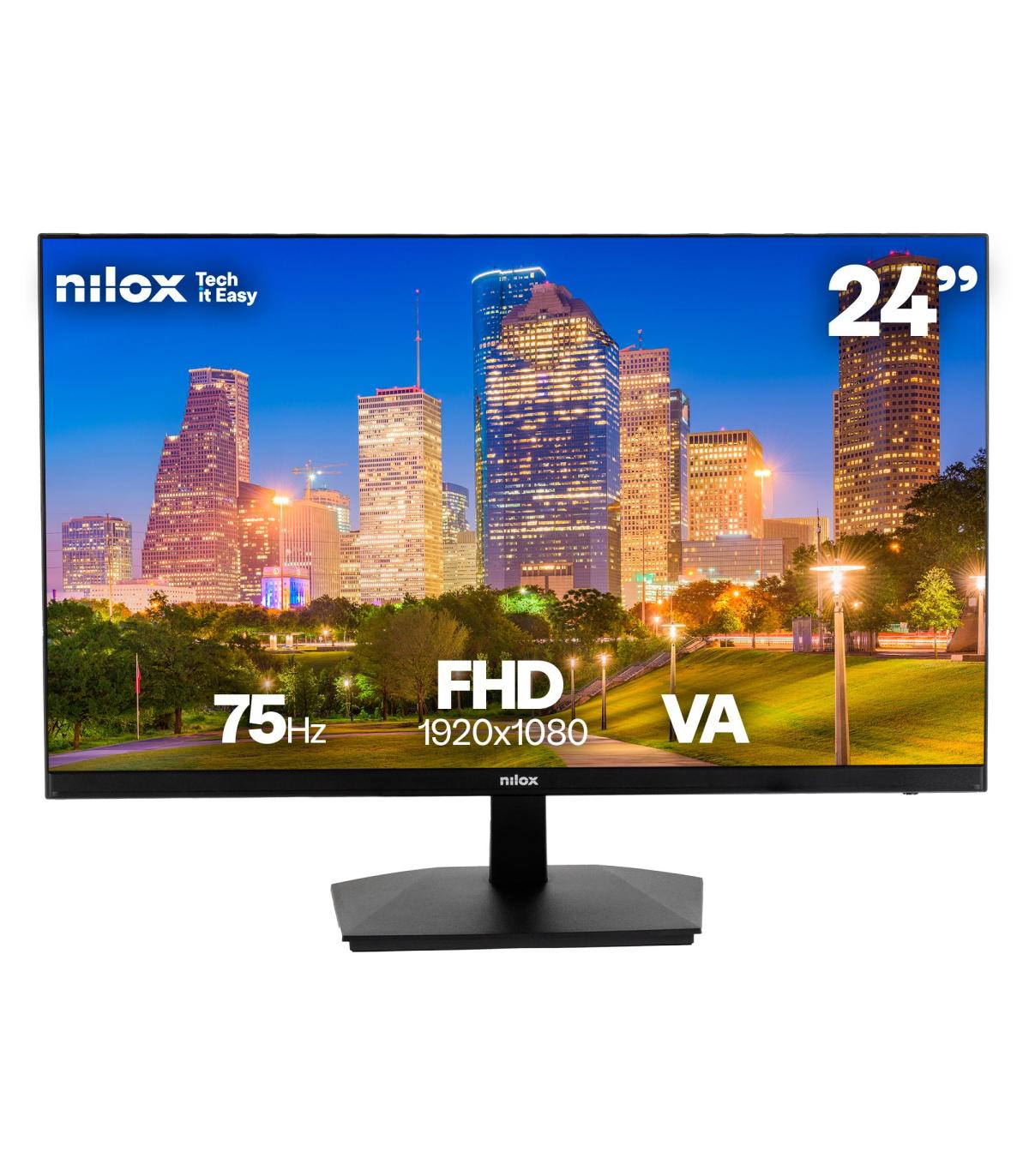 NILOX NXM24FHD11 Monitor 24" FHD  VA 5ms VGA HDMI