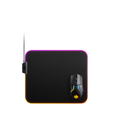 Steelseries QcK Prism Cloth Medium Alfombrilla de ratn para juegos Negro