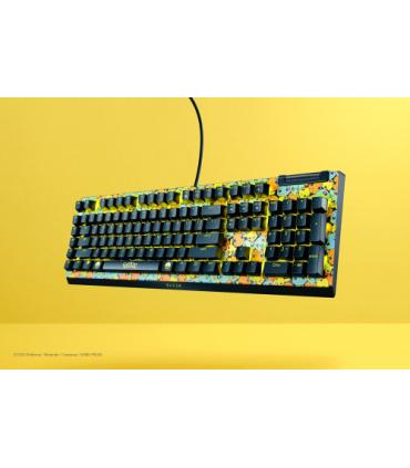 TECLADO RAZER BLACKWIDOW V4 X GREEN SWITCH POKEMON KANTO STARTERS (US LAYOUT) (RZ03-04704200-R3M1)