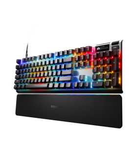 Steelseries APEX PRO GEN 3 teclado Juego USB Ingls de EE. UU. Negro