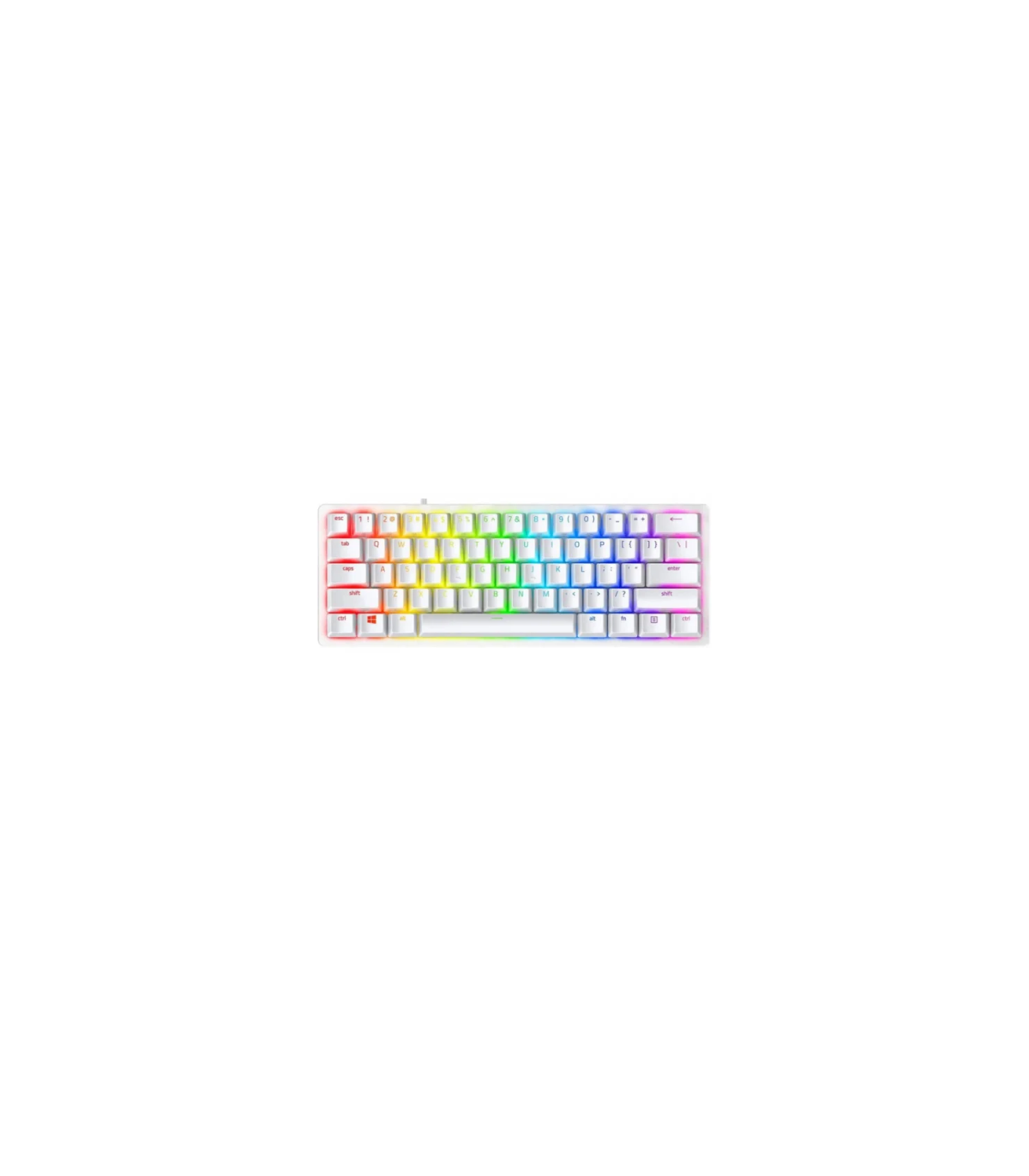 Razer Huntsman V3 Pro Mini teclado Juego USB Blanco