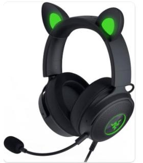 Razer Kraken Kitty V2 Pro Auriculares Almbrico Diadema Juego USB tipo A Negro