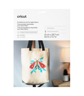 Cricut Joy Xtra Iron-On Lmina de vinilo de transferencia trmica Vinilo de termotransferencia liso 5 hojas