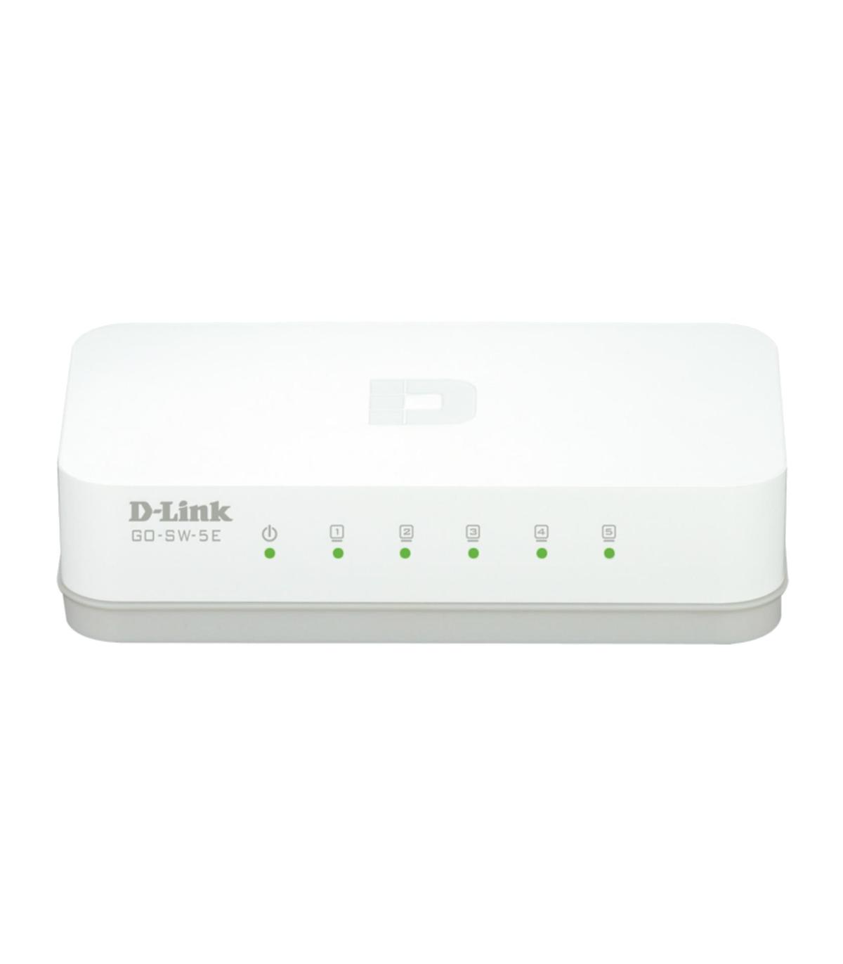 Switch D-Link GO-SW-5E 5 Puertos  RJ-45 10 100