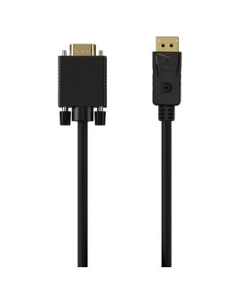 CABLE CONVERSOR AISENS DISPLAYPORT A VGA DP M-VGA M NEGRO 1.0M