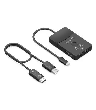 Adaptador Transmisor De Vdeo Inalmbrico USB Tipo-C - HDMI Aisens ASWL-H2KDC30M05-BK  100W