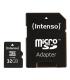 Intenso 3413480 Micro SD clase 10 32GB c/adapt