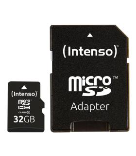 Intenso 3413480 Micro SD clase 10 32GB c/adapt