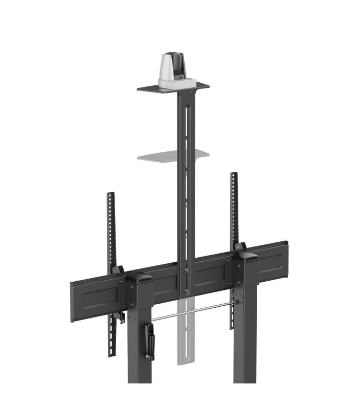 Soporte De Suelo Inclinable Con Ruedas Y Manivela Aisens FT100TE-403 Para TV 60-100'  Hasta 100kg
