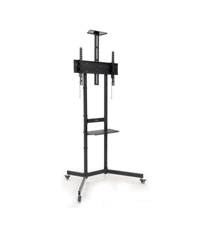 Soporte De Suelo Inclinable Con Ruedas TooQ NEFERTITI FS1151M-B Para TV De 37-70'  Hasta 70kg