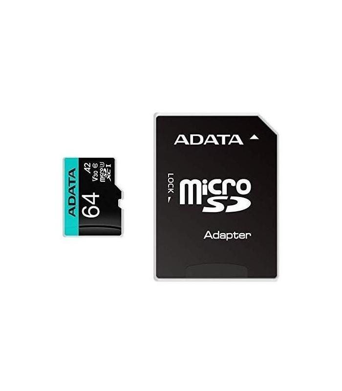 ADATA MicroSDXC SDHC UHS-I U3 64GB C adapt