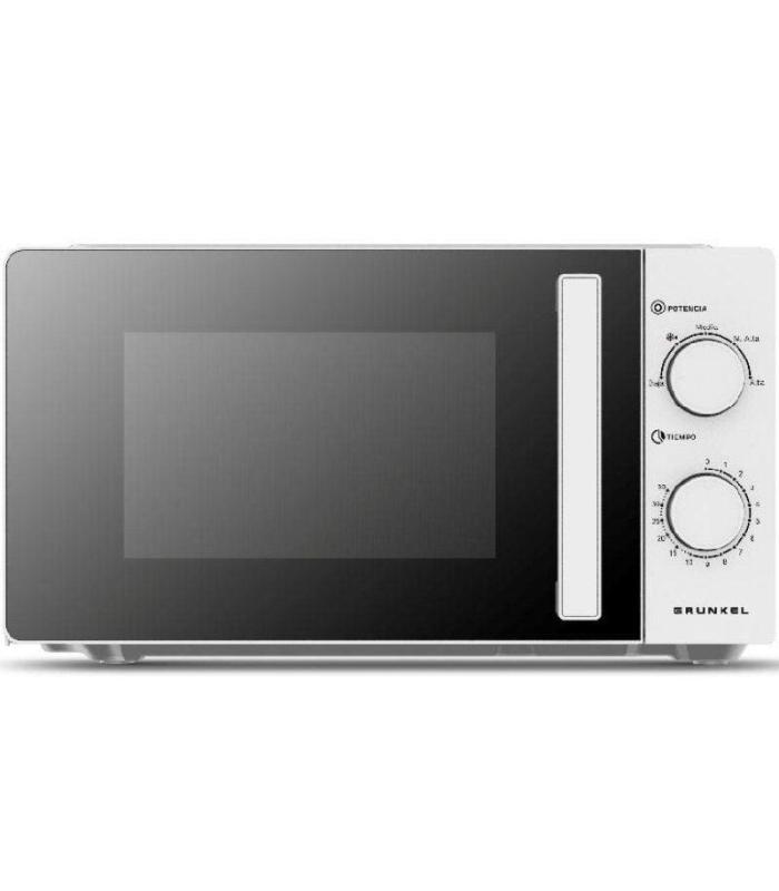 Microondas Grunkel MWG-20GRILL/ 700W/ Capacidad 20L/ Funcin Grill/ Blanco