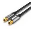Cable De Audio De Fibra Ptica Vention BAVHG/ 1.5m/ Gris