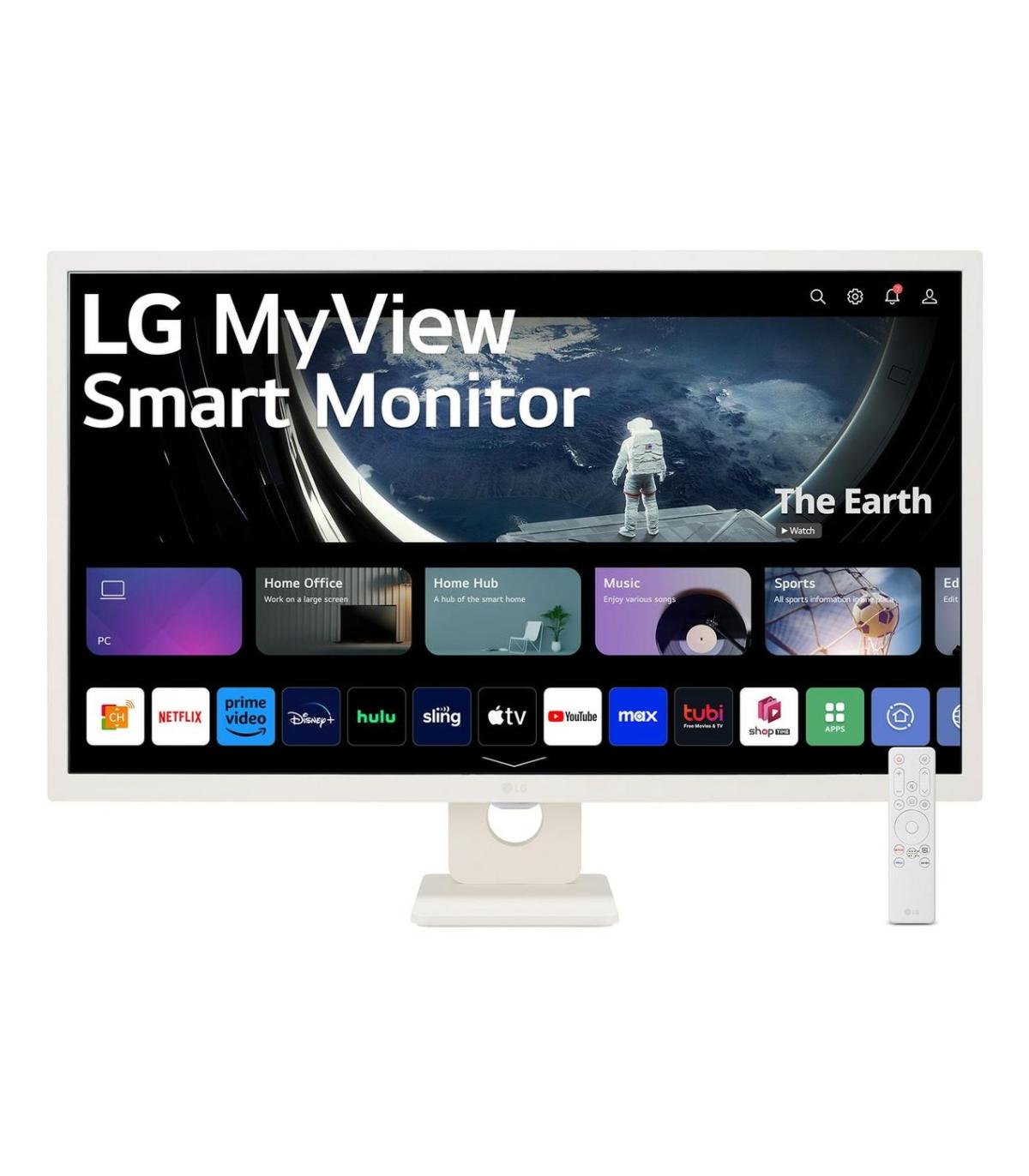LG 32SR50F-W Monitor Smart 32"IPS FHD HDMI USB MM