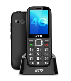 Telfono Mvil SPC Fortune 2 Max 4G para Personas Mayores/ Negro