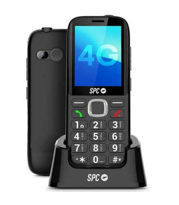 Telfono Mvil SPC Fortune 2 Max 4G para Personas Mayores/ Negro