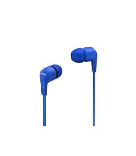 Auriculares Intrauditivos Philips TAE1105BL  Con Micrfono  Jack 3.5  Azules