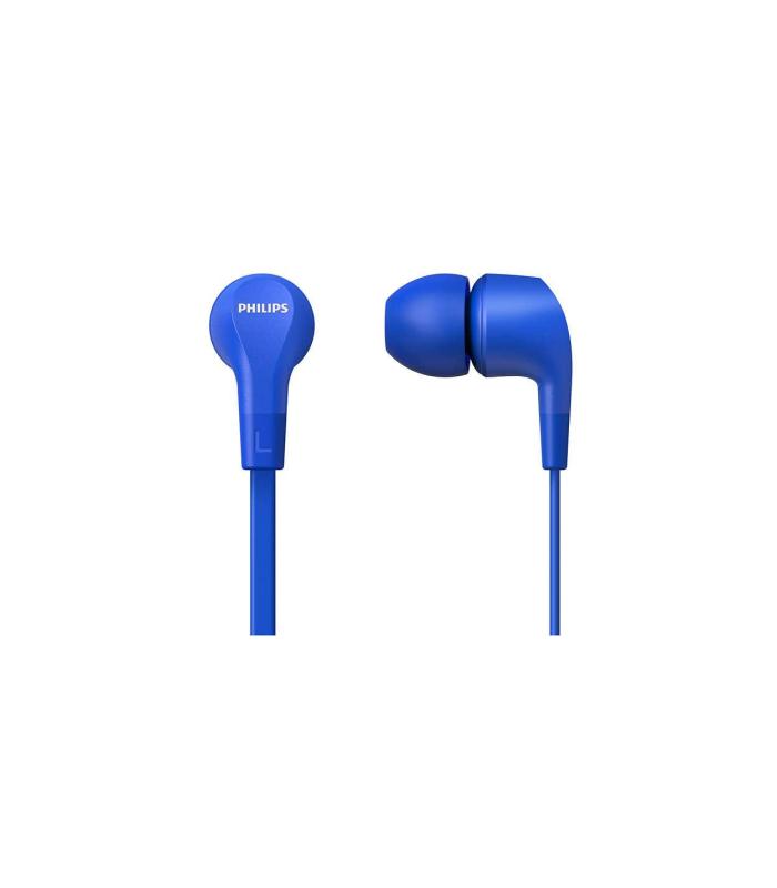 Auriculares Intrauditivos Philips TAE1105BL  Con Micrfono  Jack 3.5  Azules