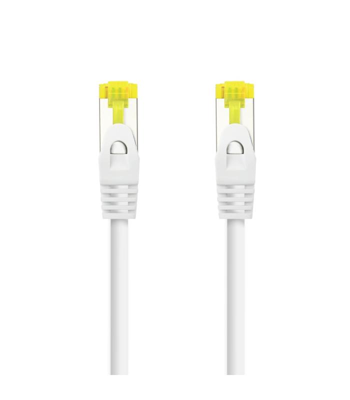 CABLE RED LATIGUILLO RJ45 LSZH CAT.6A SFTP AWG26 BLANCO 3M NANOCABL 10.20.1903-W