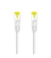 CABLE RED LATIGUILLO RJ45 LSZH CAT.6A SFTP AWG26 BLANCO 3M NANOCABL 10.20.1903-W