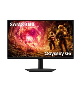 Monitor Gaming Samsung Odyssey G5 G50F S27FG502EU 27'  QHD  1ms  180Hz  IPS  Regulable En Altura  Negro