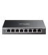 TP-Link Omada ES208GP Switch Gestionado L2 Gigabit Ethernet (10 100 1000) Energa Sobre Ethernet (PoE) DIN Rail Negro
