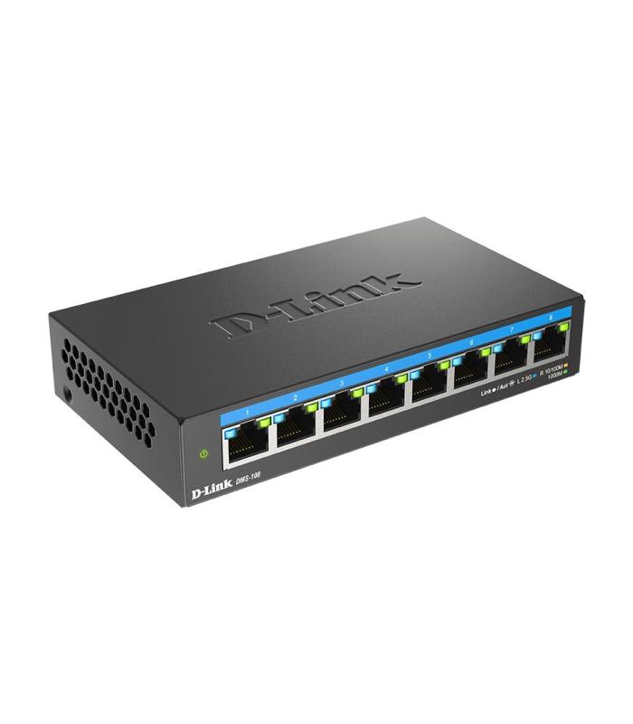 D-Link DMS-108 8x2.5MGb Unmanaged Switch