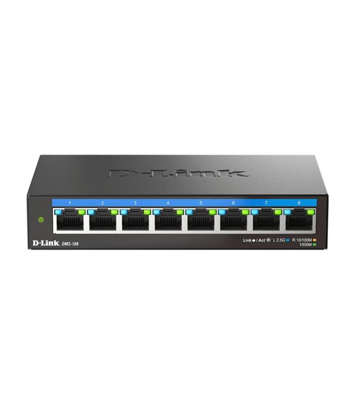 D-Link DMS-108 8x2.5MGb Unmanaged Switch