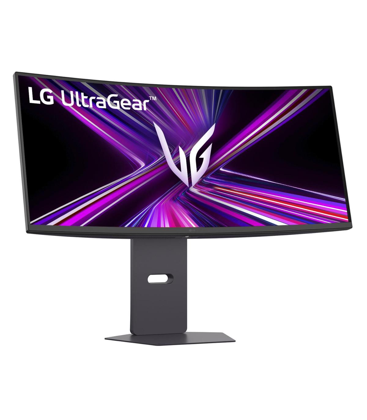 Monitor Gaming Ultraparonmico Curvo LG UltraGear 34G600A-B 34'  WQHD  Multimedia  5ms  160Hz  VA  Regulable En Altura  Negro