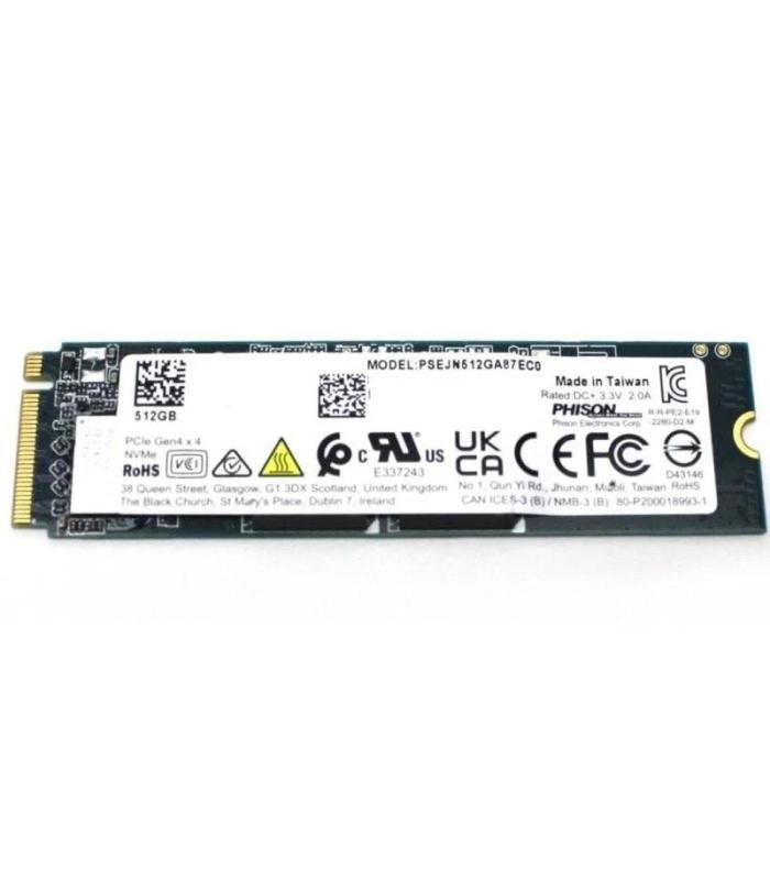 Disco SSD Phison PSENN512GA87QC0 512GB/ M.2 2280 PCIe Gen4/ Full Capacity