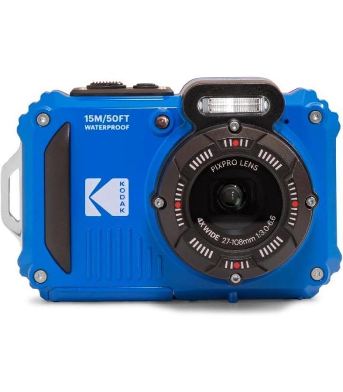 Pack Cmara Digital Kodak Pixpro WPZ2BL6 + 2 Bateras + 1 MicroSD/ 16MP/ Zoom ptico 4x/ Azul