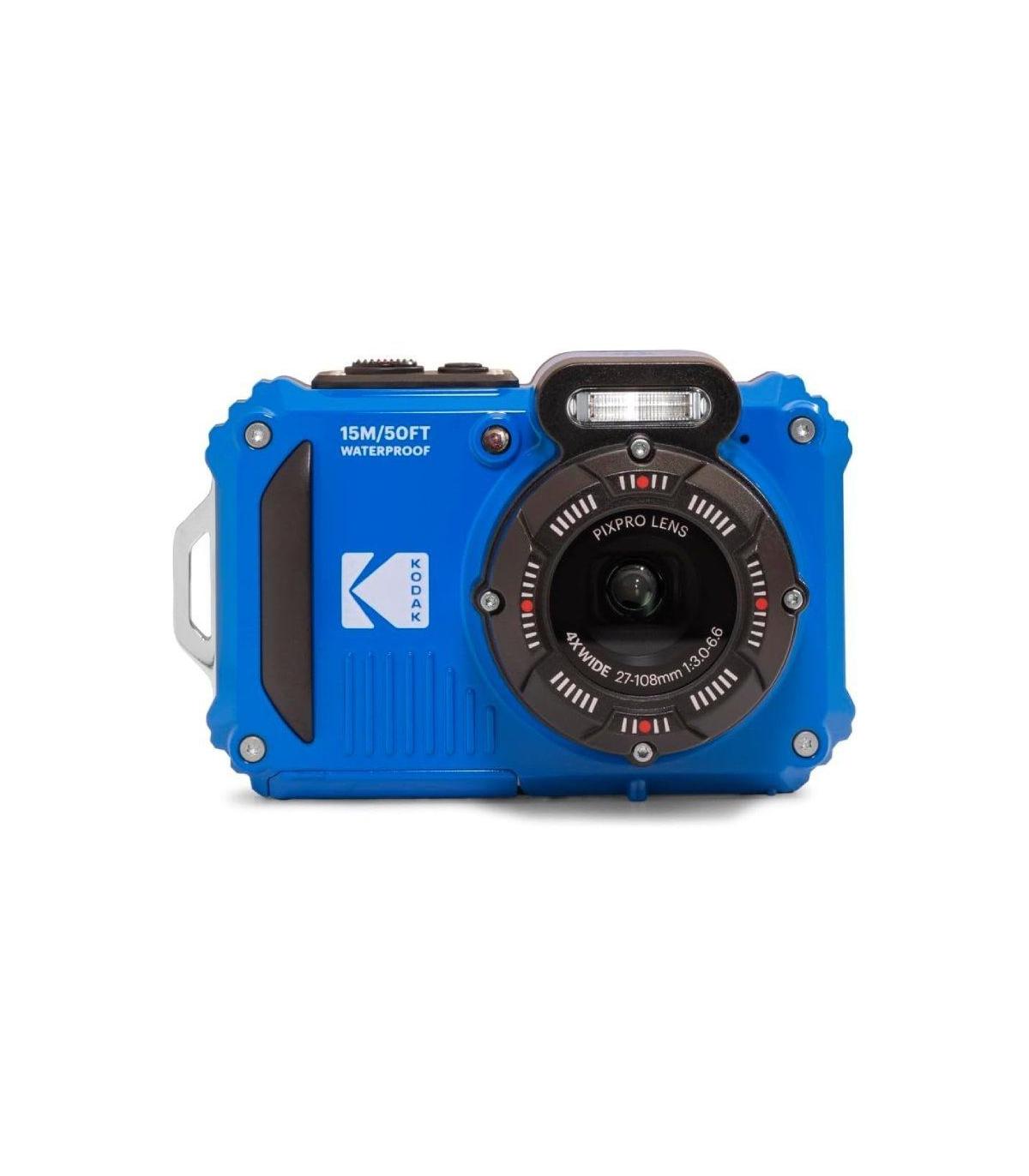 Pack Cmara Digital Kodak Pixpro WPZ2BL6 + 2 Bateras + 1 MicroSD/ 16MP/ Zoom ptico 4x/ Azul