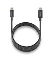 CABLE NGS CARGA RAPIDA DE USB C A USB C DE 1 M DE LONGITUD 60W BLACK