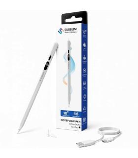 Lpiz Electrnico Subblim NoteFlow Pen para iPad/ Blanco