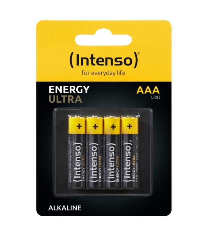 Intenso Pila Alcalina energy ultra AAALR03 Pack-4