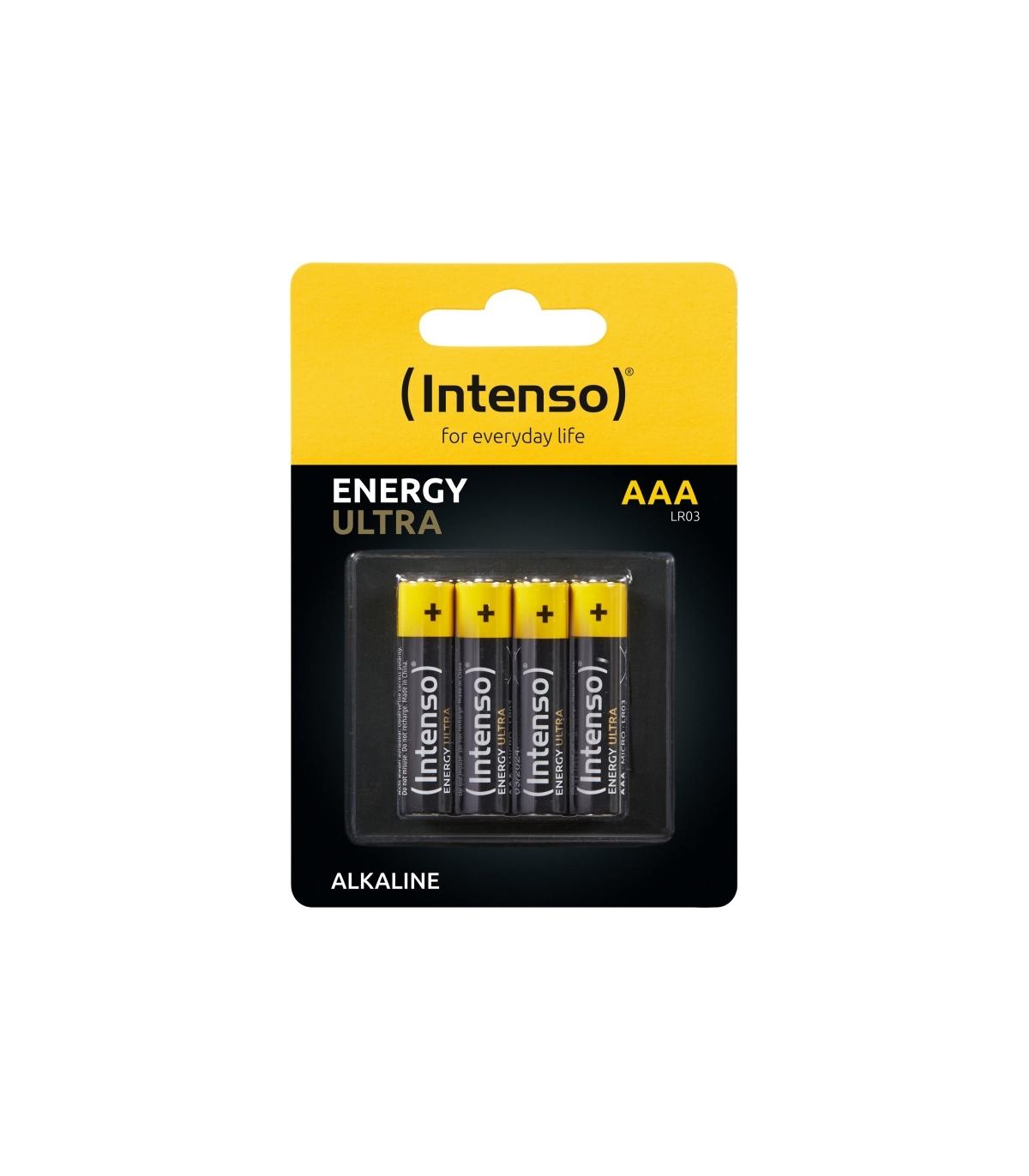Intenso Pila Alcalina energy ultra AAALR03 Pack-4