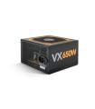 NOX Urano VX 650W Bronze - Fuente de alimentacin con PFC activo - 650 W 80+ bronze - 120 mm silencioso