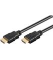 Cable series 2.0 High Speed HDMI - with Ethernet, 7,5m, Black - HDMI male type A - HDMI male type A