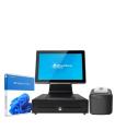 POS-ONE PACK: TPV Compacto 15\" J6412 - Impresora ticket - Cajn portamonedas - W11P